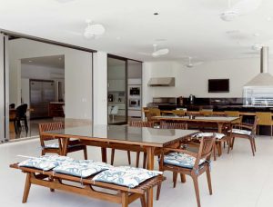 cozinha gourmet com churrasqueira