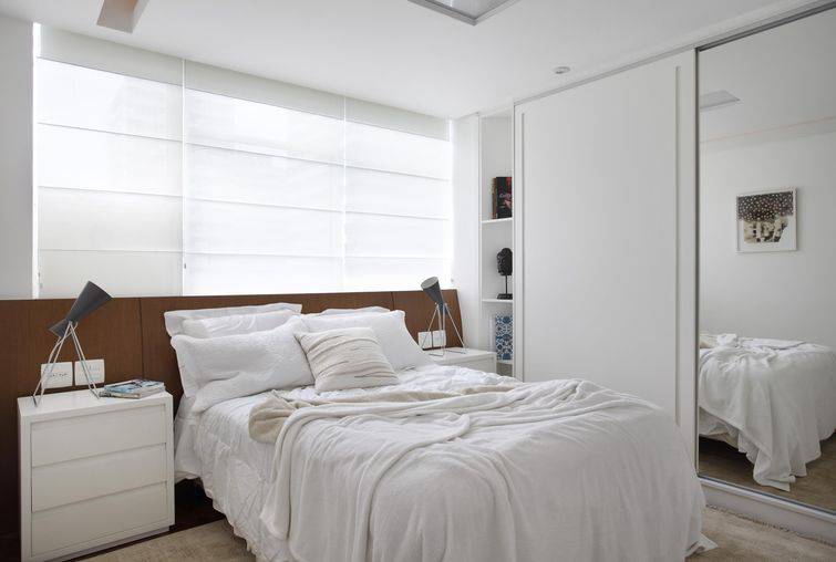 Decorar com branco - quarto casal