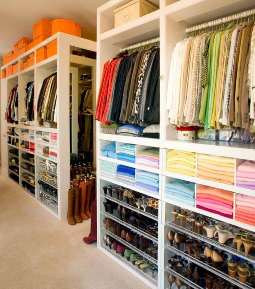 Closet organizado - Closet: Guia Definitivo de como Ter, Montar e Decorar