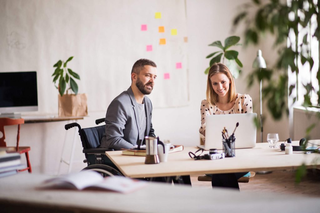 Decoração de ambiente corporativo e escritórios - Cores neutras