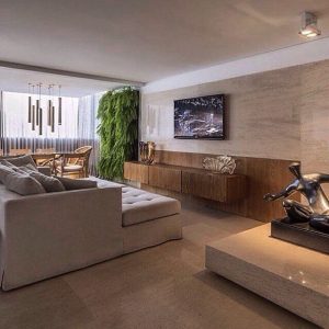 Painel de TV em Mármore
