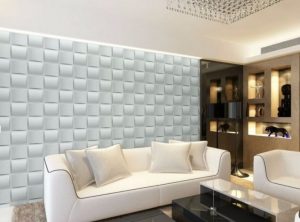 decoracao placa gesso 3d forma mosaico quadros